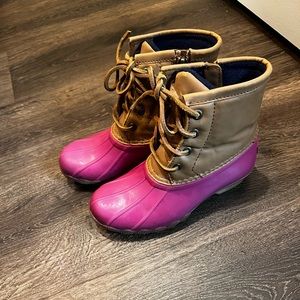 Sperry Duck Boot Toddler Girl 12